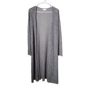 Decree Sweater Womens Large Duster High Slit Long Sleeve Lightweight